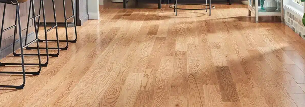 Restored hardwood flooring